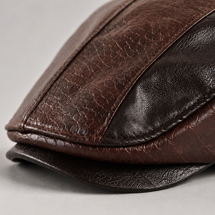 Winston | CAPPELLINO DA GUIDA IN PELLE