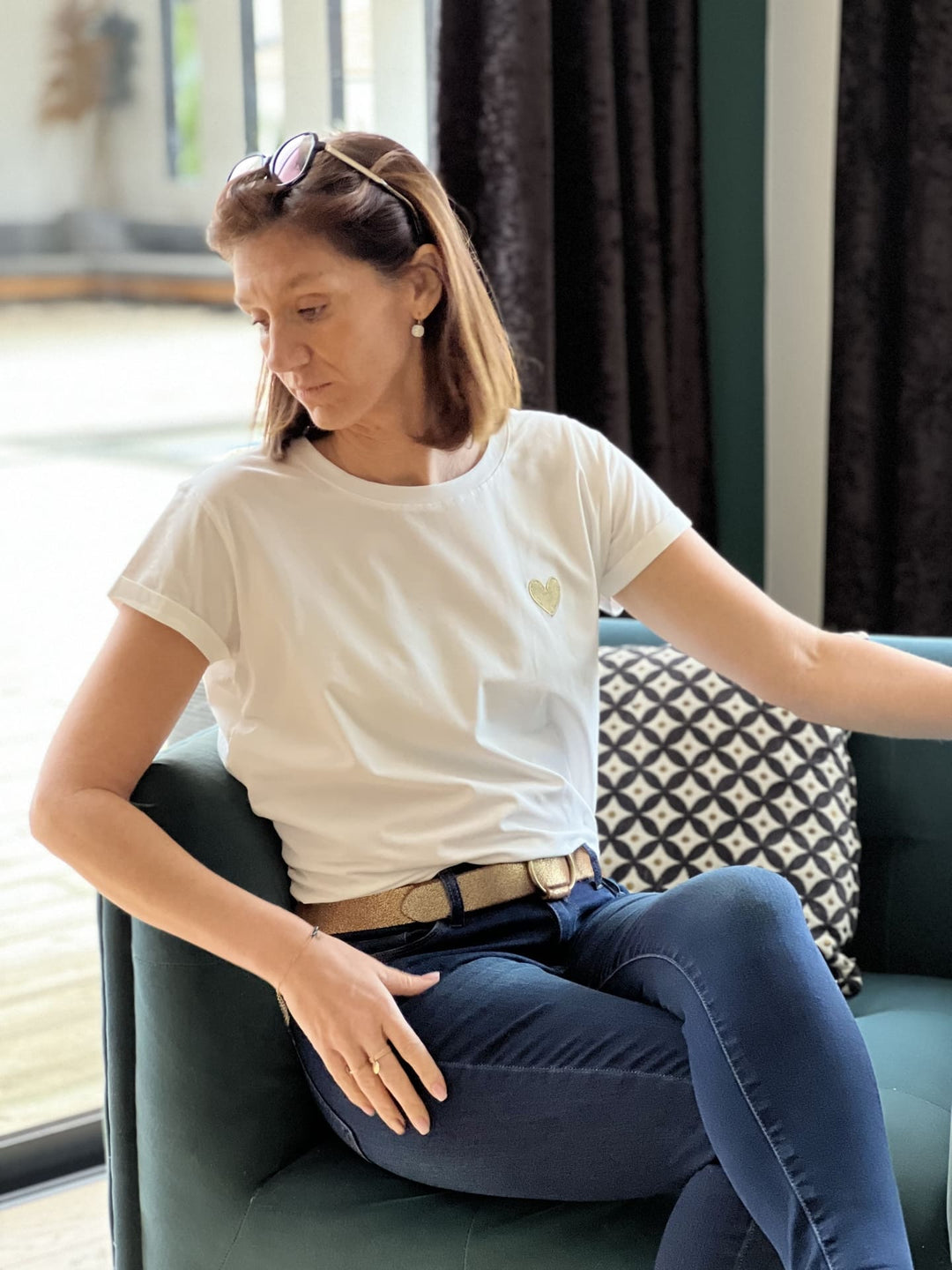 Tamara | Jeans skinny a vita alta