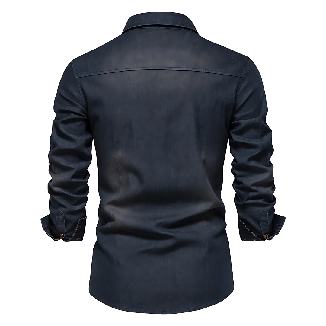 Avantea | Camicia denim elegante