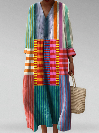 Ottilie | Abito Geometrico