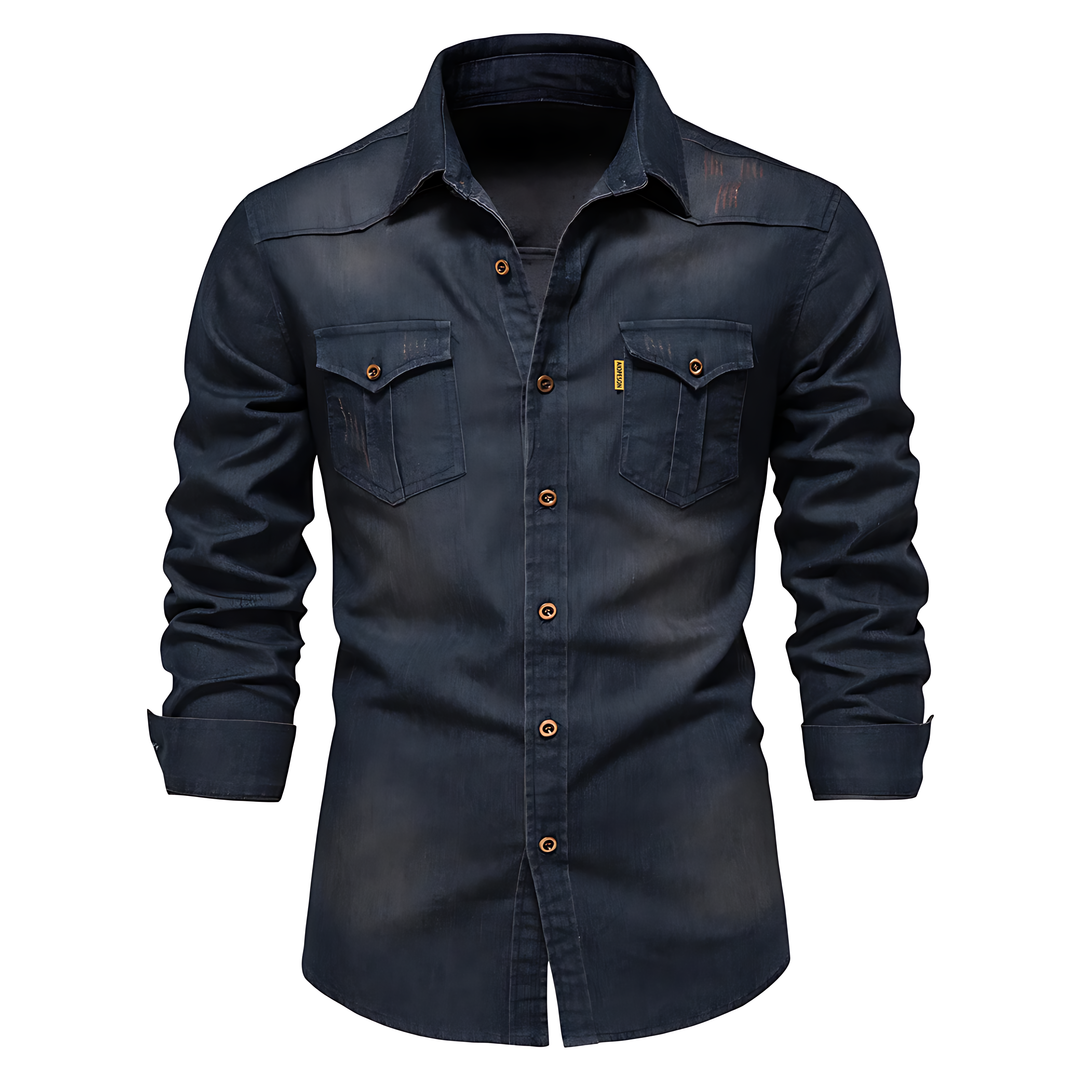 Avantea | Camicia denim elegante