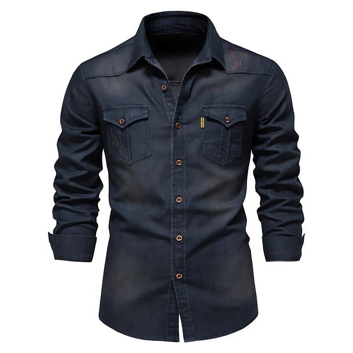 Avantea | Camicia denim elegante