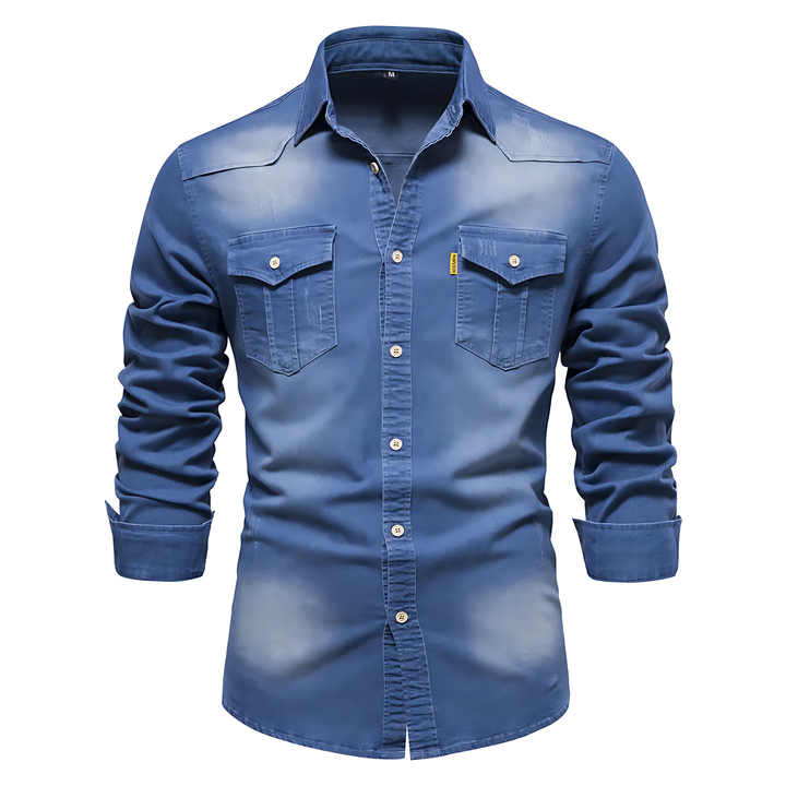 Avantea | Camicia denim elegante